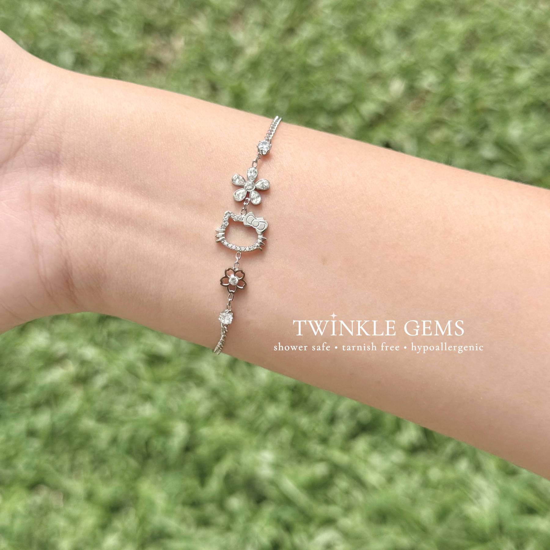 Sparkle Garden Hello Kitty Bracelet