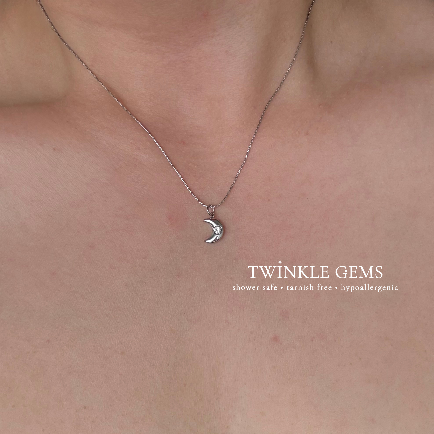 Lunar Whisper Moon Necklace