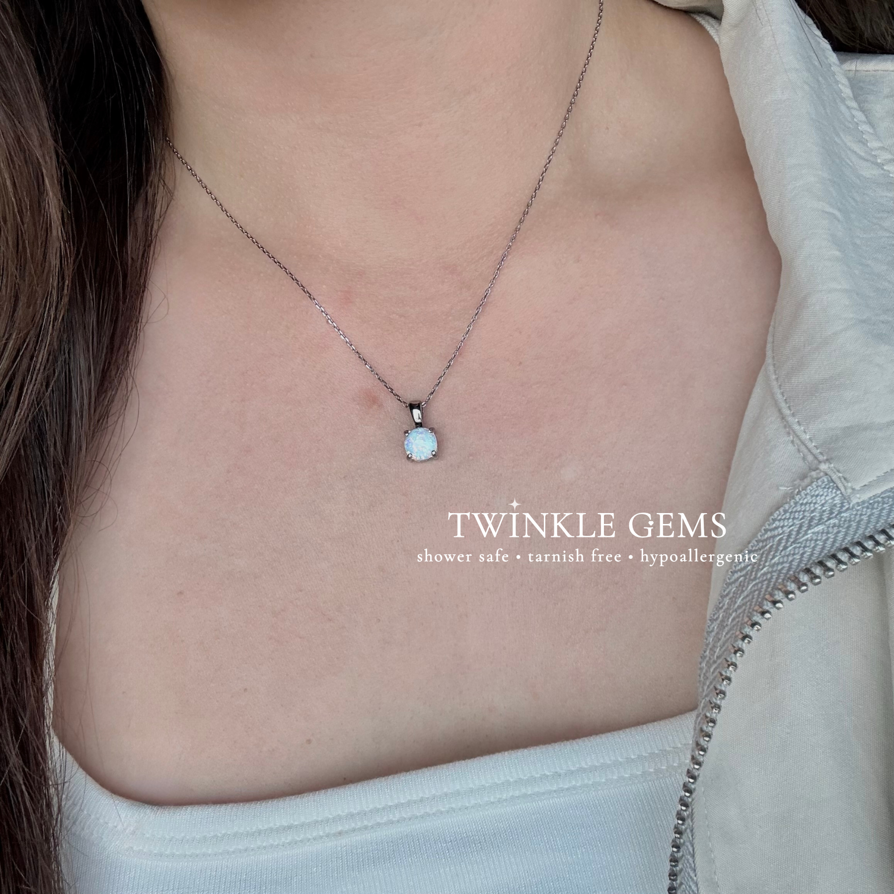 Dreamdrop Opal Necklace