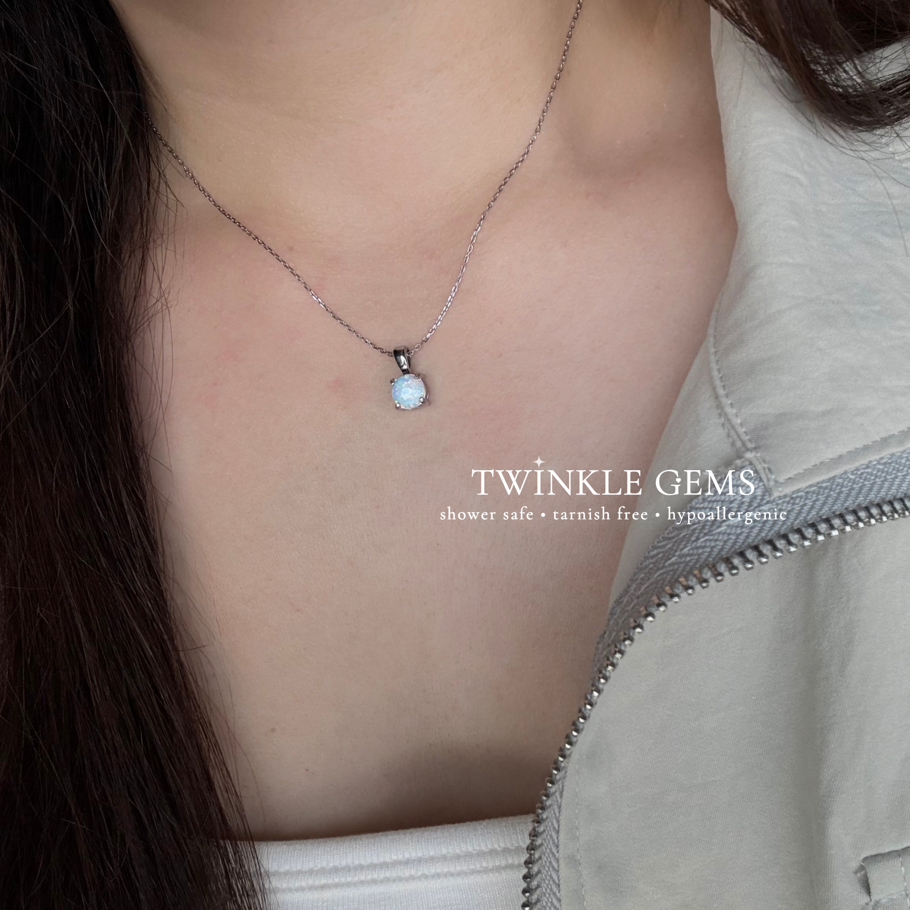 Dreamdrop Opal Necklace