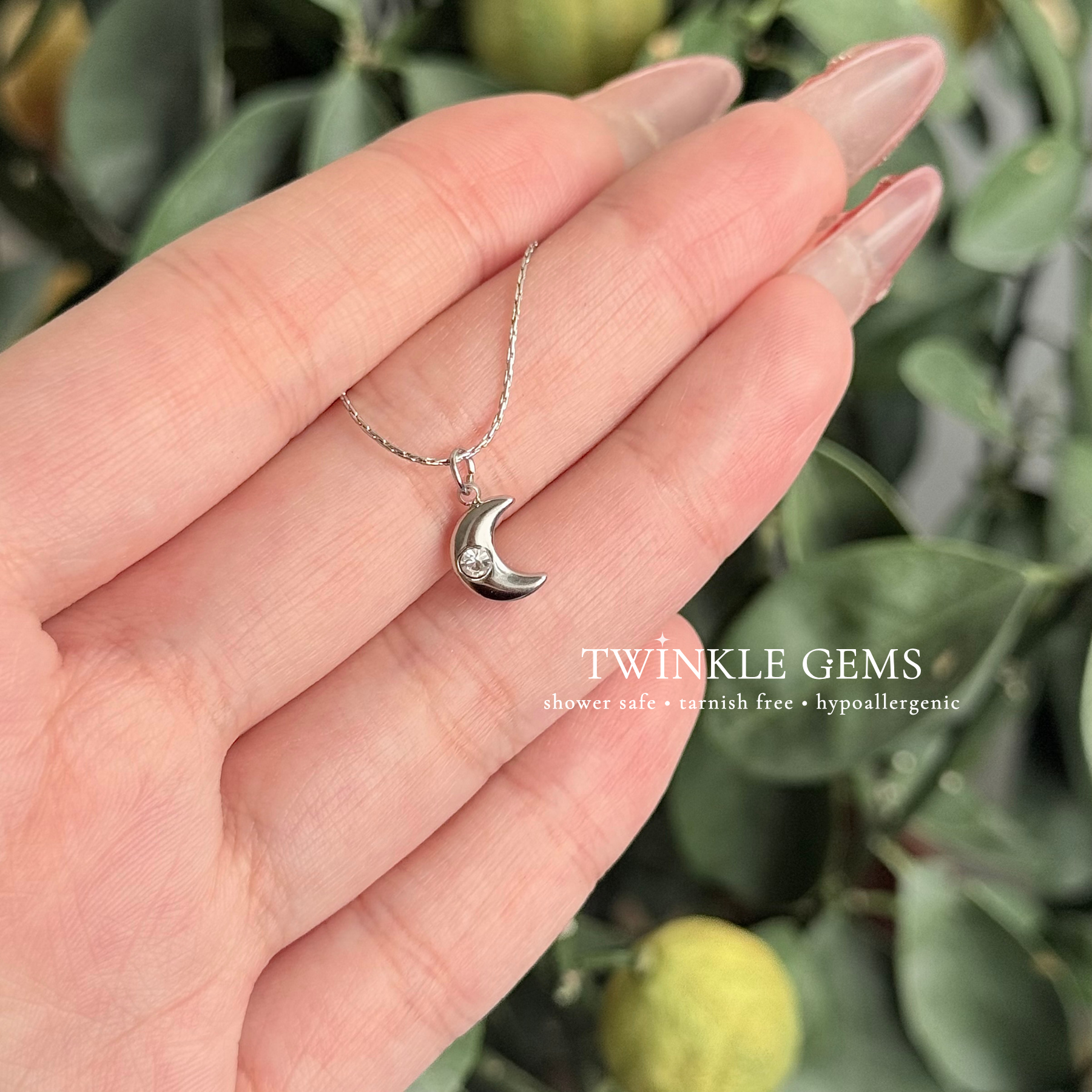 Lunar Whisper Moon Necklace