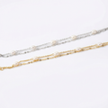 Starlight Fresh Water Pearl Double Chain Bracelet