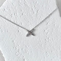 XOXO Charm Cross Necklace
