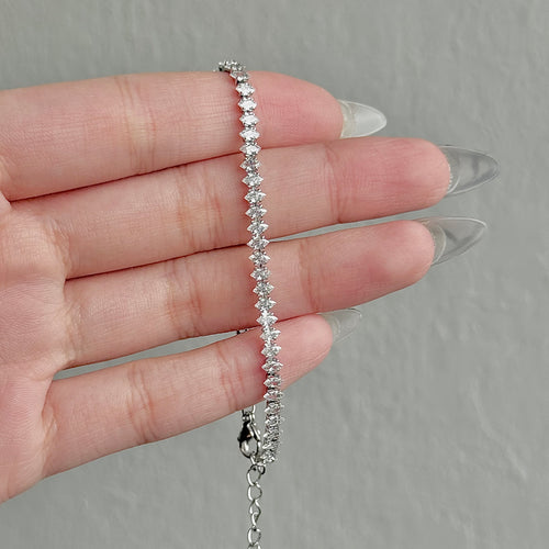 3-4mm Marquise Tennis Bracelet