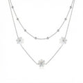 Petals of Harmony Mother of Pearl Necklace