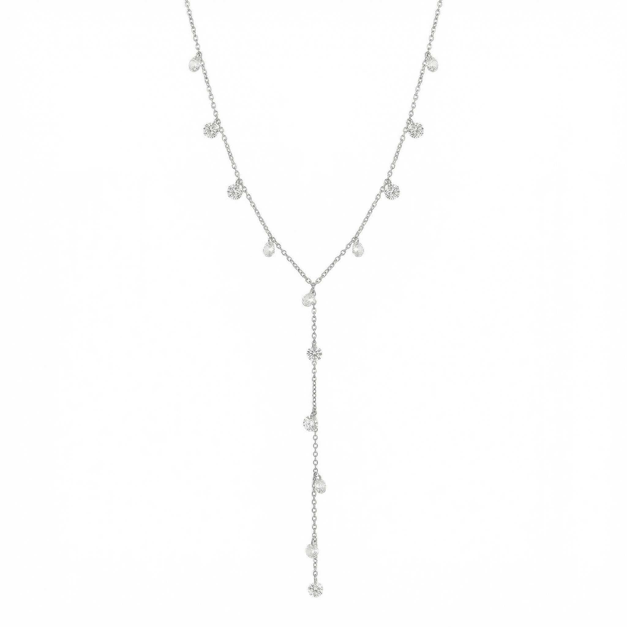 Twinkle Trail Y Chain Necklace