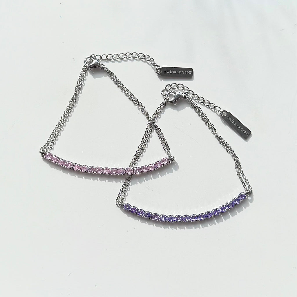 Demi Glow 3mm Tennis Bracelet