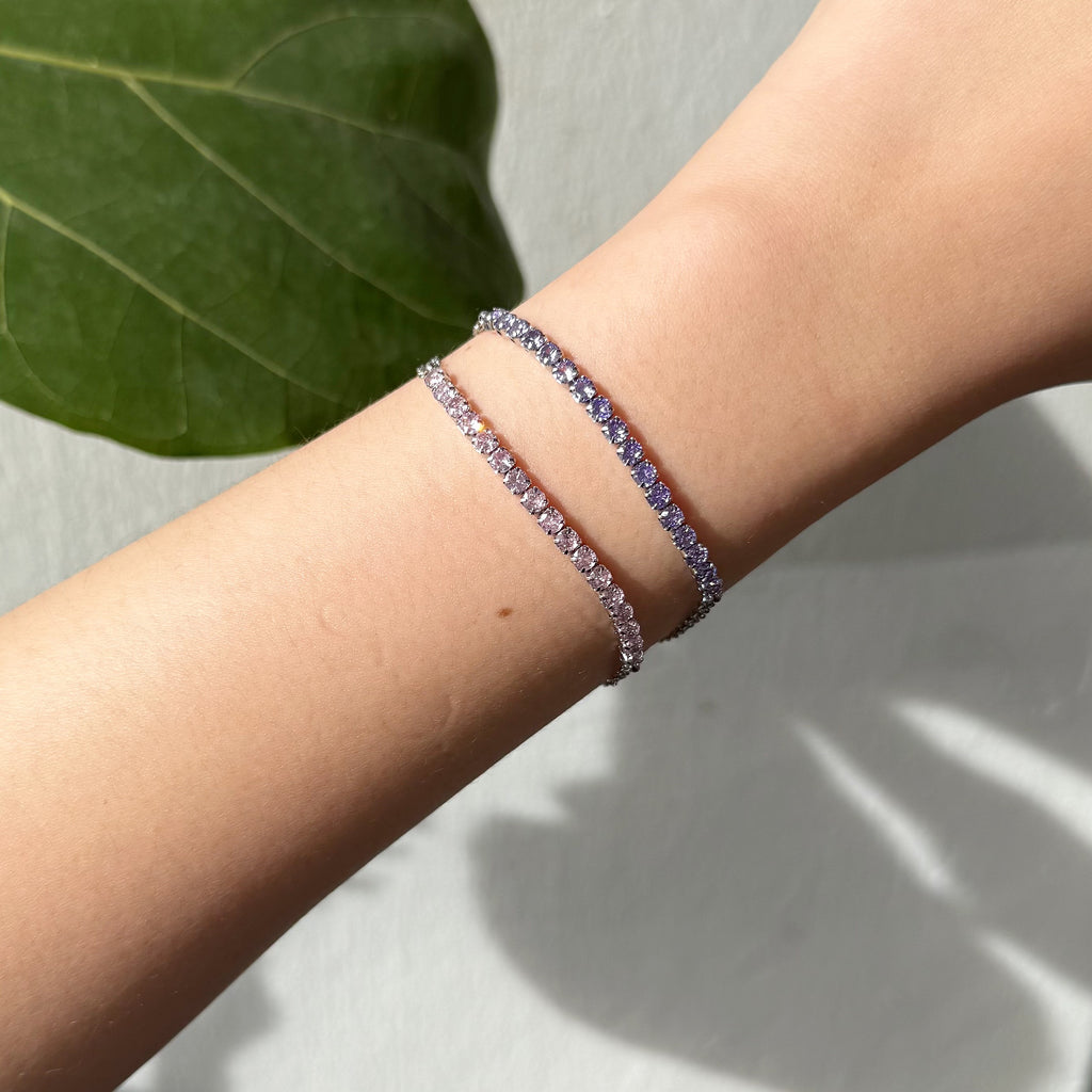 Demi Glow 3mm Tennis Bracelet