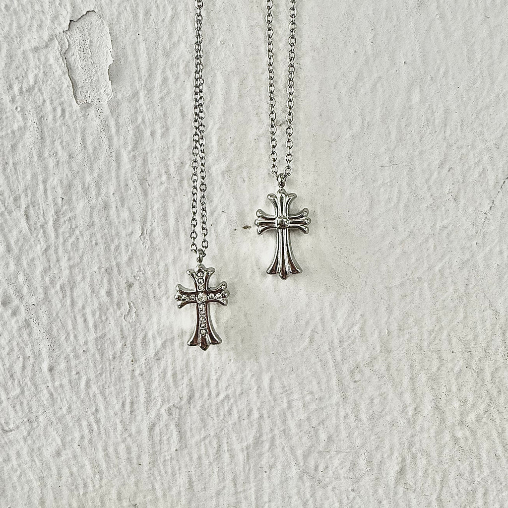 Trinity Cross Necklace