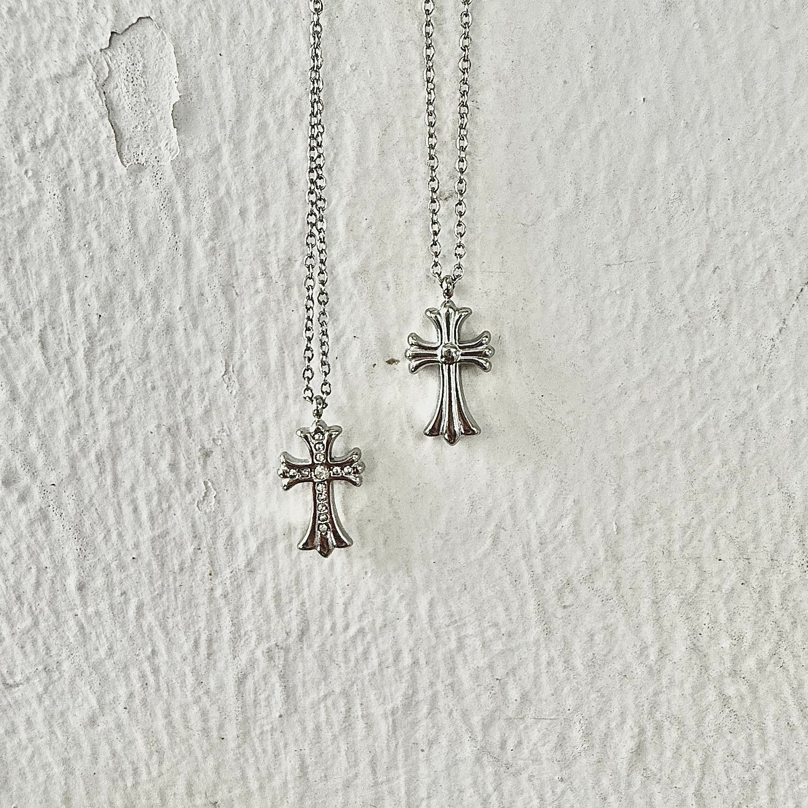 Trinity Cross Necklace